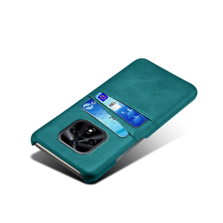For Huawei nova 9Z 5G Dual Card Slots Calf Texture PC + PU Phone Case