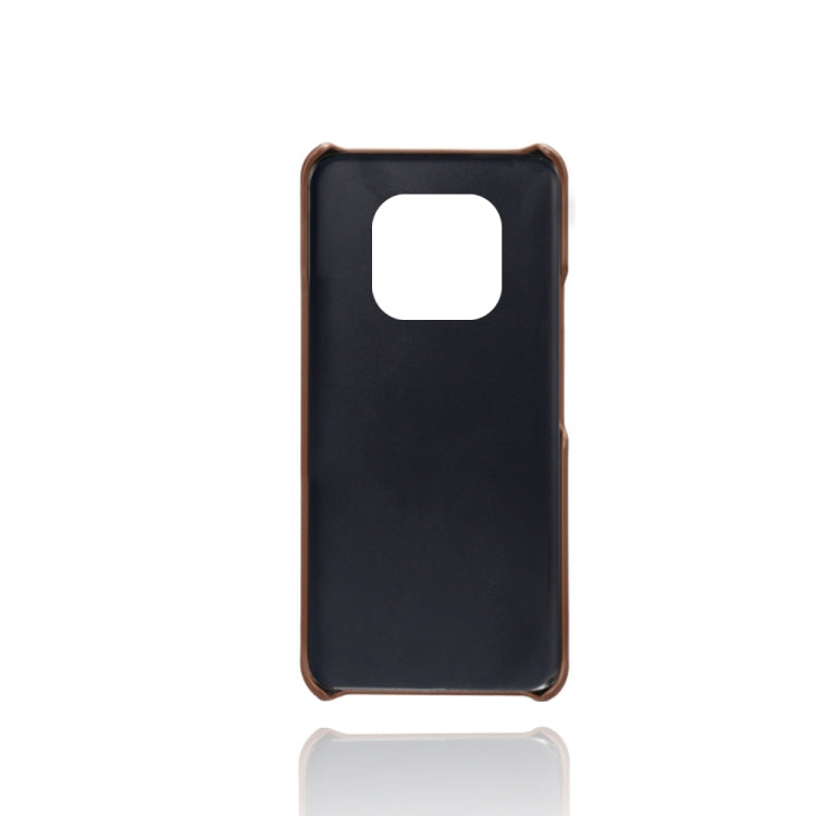 For Huawei nova 9Z 5G Dual Card Slots Calf Texture PC + PU Phone Case