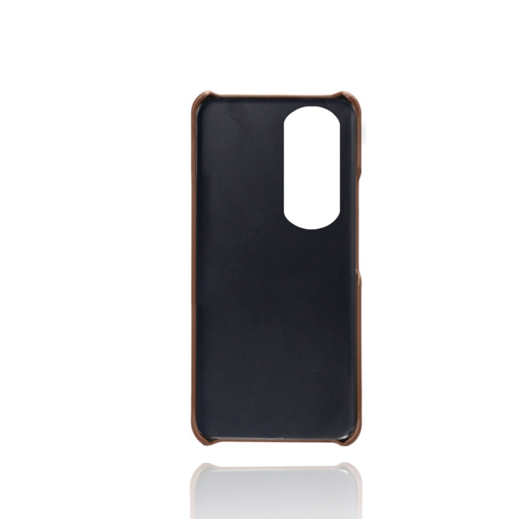 For Honor 70 Pro+ Dual Card Slots Calf Texture PC + PU Phone Case