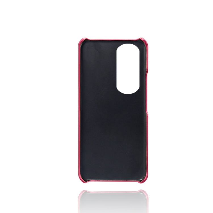 For Honor 70 Pro Dual Card Slots Calf Texture PC + PU Phone Case