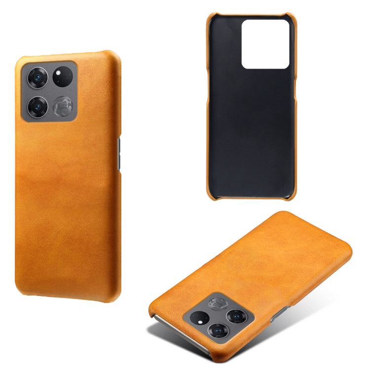 For OnePlus Ace Racing Calf Texture PC + PU Phone Case
