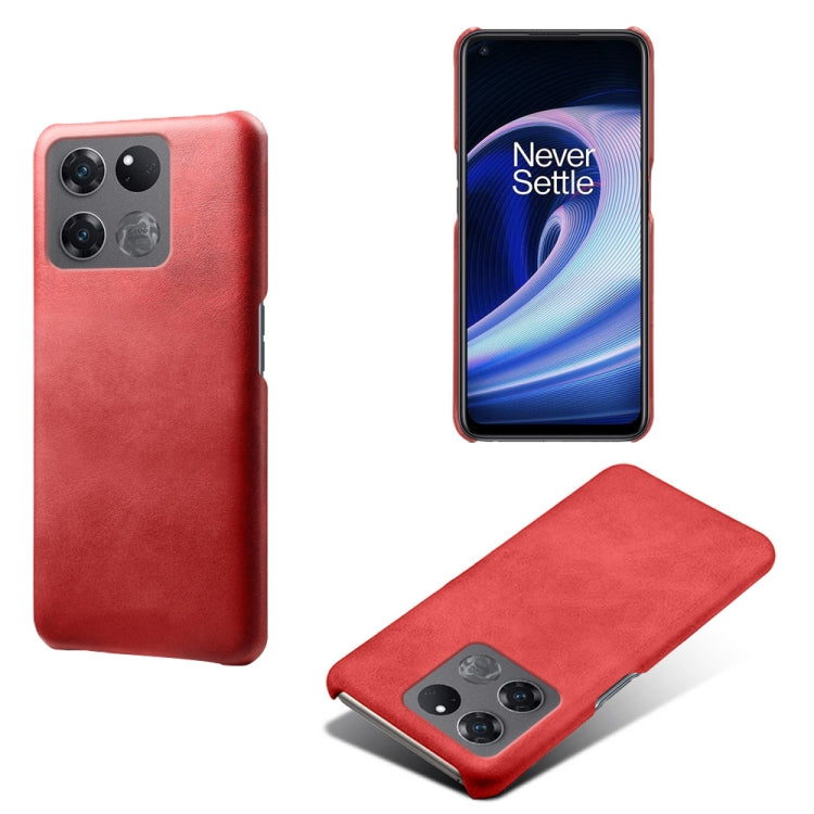 For OnePlus Ace Racing Calf Texture PC + PU Phone Case