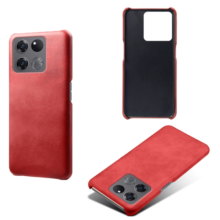 For OnePlus Ace Racing Calf Texture PC + PU Phone Case