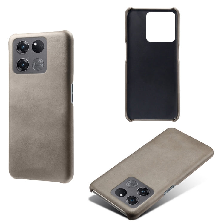 For OnePlus Ace Racing Calf Texture PC + PU Phone Case