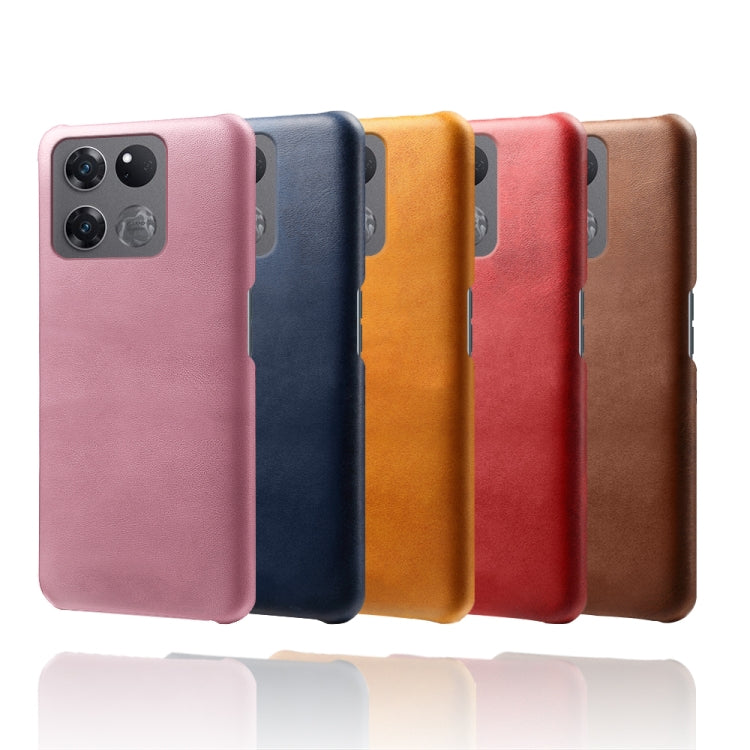 For OnePlus Ace Racing Calf Texture PC + PU Phone Case
