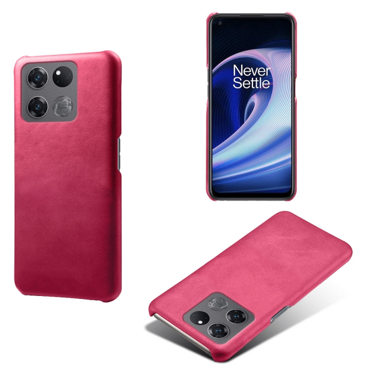 For OnePlus Ace Racing Calf Texture PC + PU Phone Case