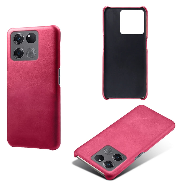 For OnePlus Ace Racing Calf Texture PC + PU Phone Case