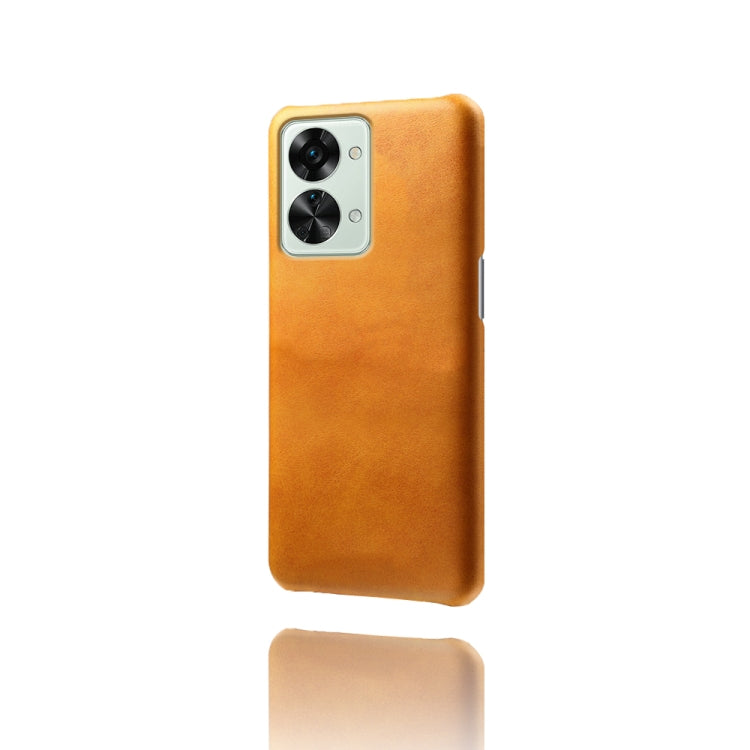 For OnePlus Nord 2T 5G Calf Texture PC + PU Phone Case