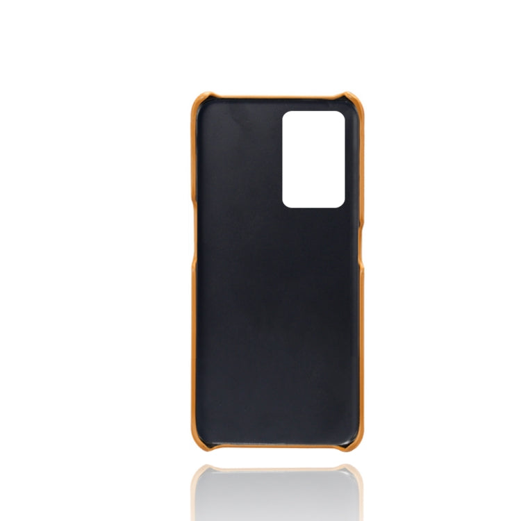 For OnePlus Nord 2T 5G Calf Texture PC + PU Phone Case