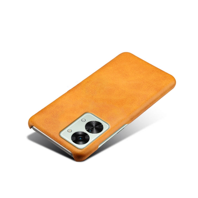 For OnePlus Nord 2T 5G Calf Texture PC + PU Phone Case