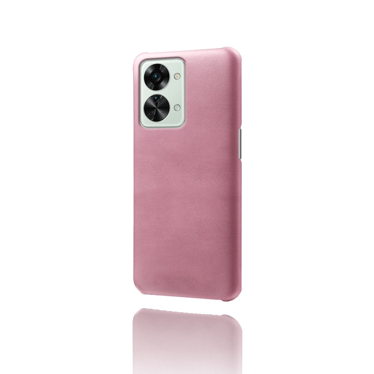 For OnePlus Nord 2T 5G Calf Texture PC + PU Phone Case