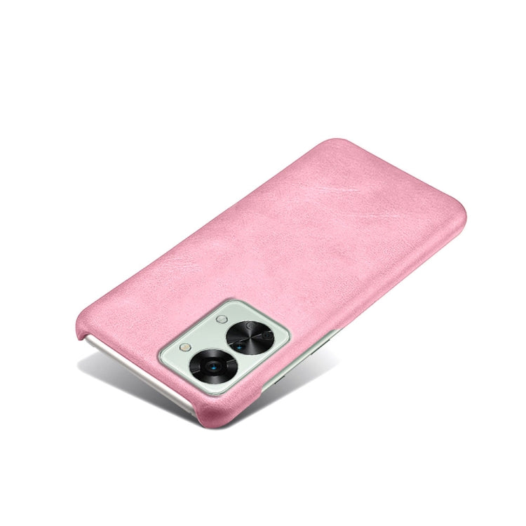 For OnePlus Nord 2T 5G Calf Texture PC + PU Phone Case