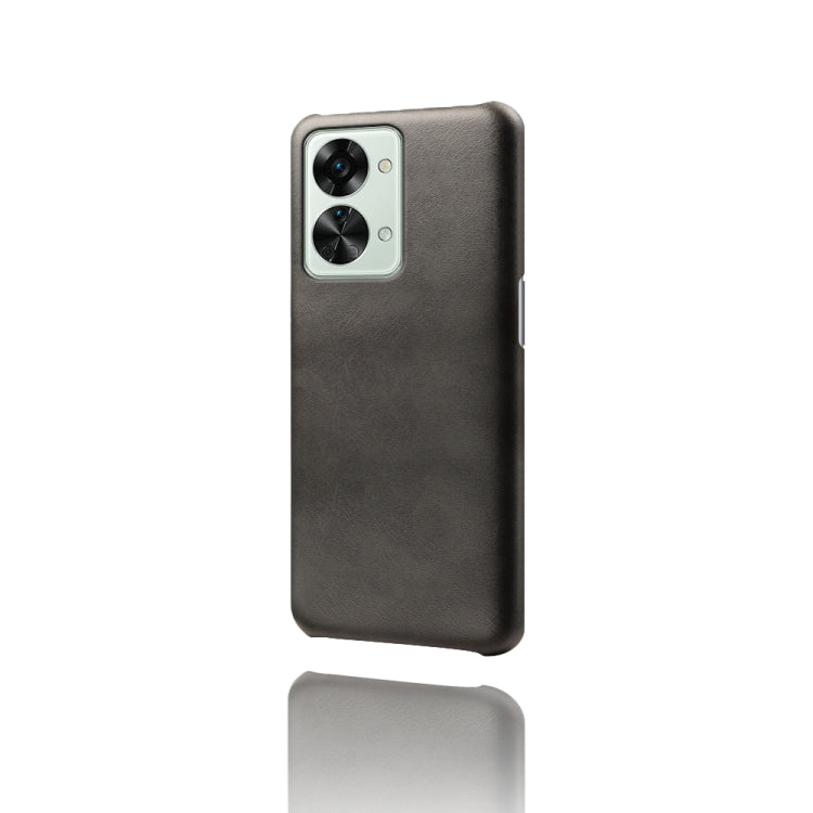 For OnePlus Nord 2T 5G Calf Texture PC + PU Phone Case