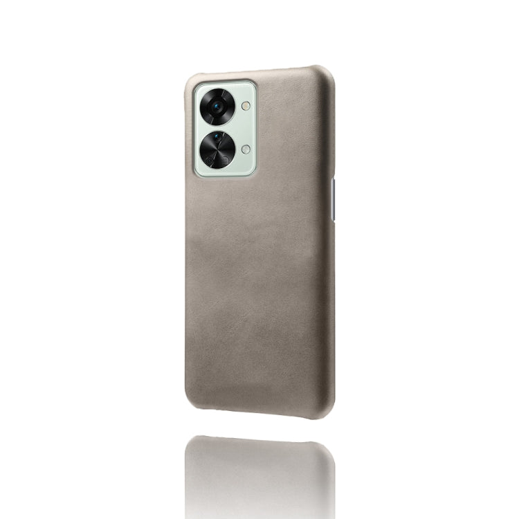 For OnePlus Nord 2T 5G Calf Texture PC + PU Phone Case
