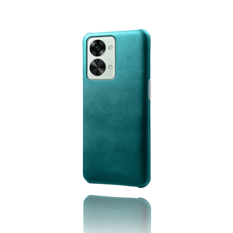For OnePlus Nord 2T 5G Calf Texture PC + PU Phone Case