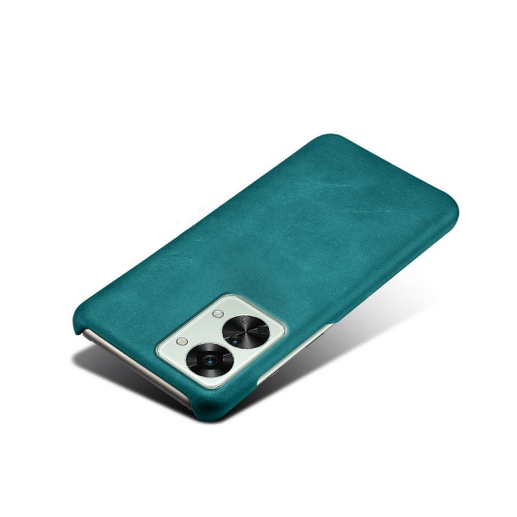 For OnePlus Nord 2T 5G Calf Texture PC + PU Phone Case