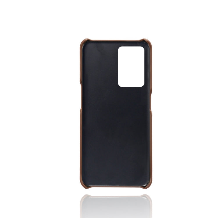 For OnePlus Nord 2T 5G Calf Texture PC + PU Phone Case