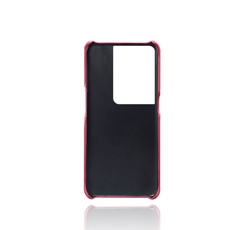 For OPPO Reno8 Pro+ Calf Texture PC + PU Phone Case