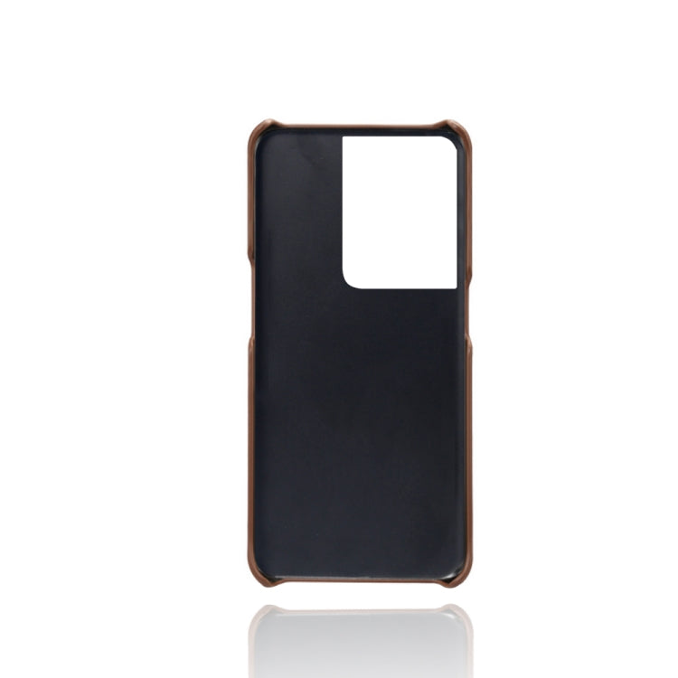 For OPPO Reno8 Pro Calf Texture PC + PU Phone Case