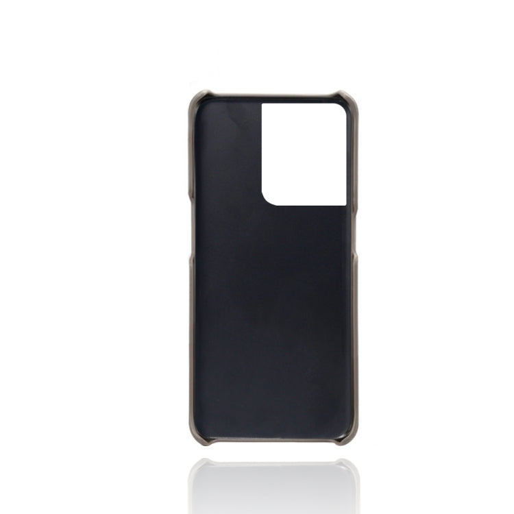 For OPPO Reno8 Calf Texture PC + PU Phone Case