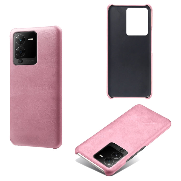 For vivo S15 Pro Calf Texture PC + PU Phone Case