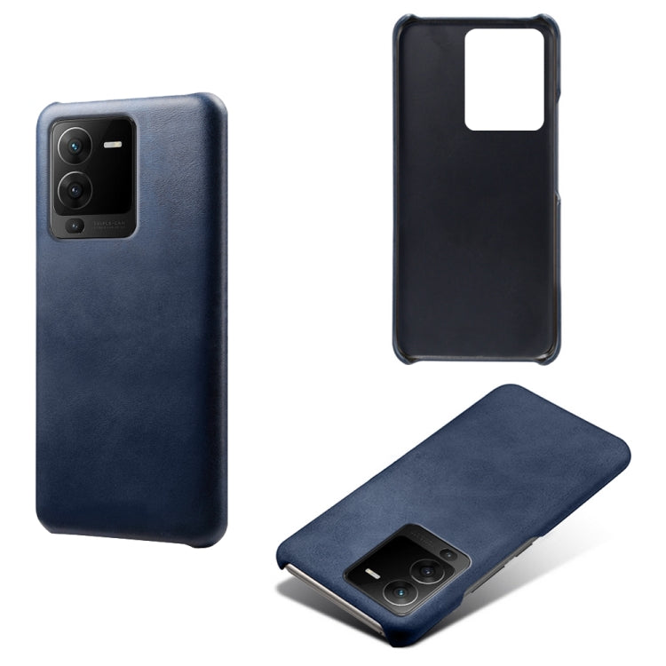 For vivo S15 Pro Calf Texture PC + PU Phone Case