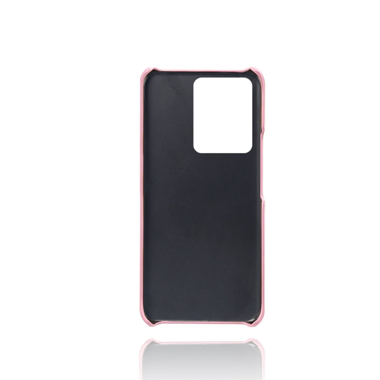 For vivo S15 Calf Texture PC + PU Phone Case