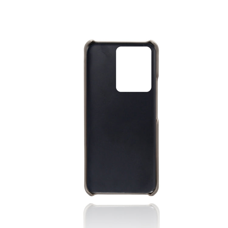 For vivo S15 Calf Texture PC + PU Phone Case