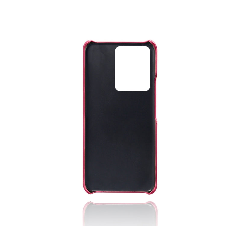 For vivo S15 Calf Texture PC + PU Phone Case
