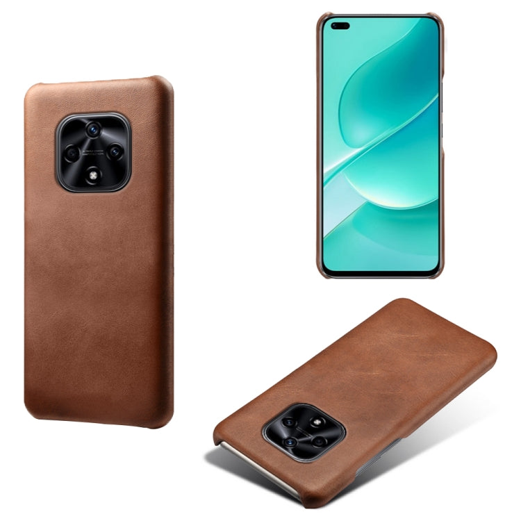 For Huawei nova 9z 5G Calf Texture PC + PU Phone Case