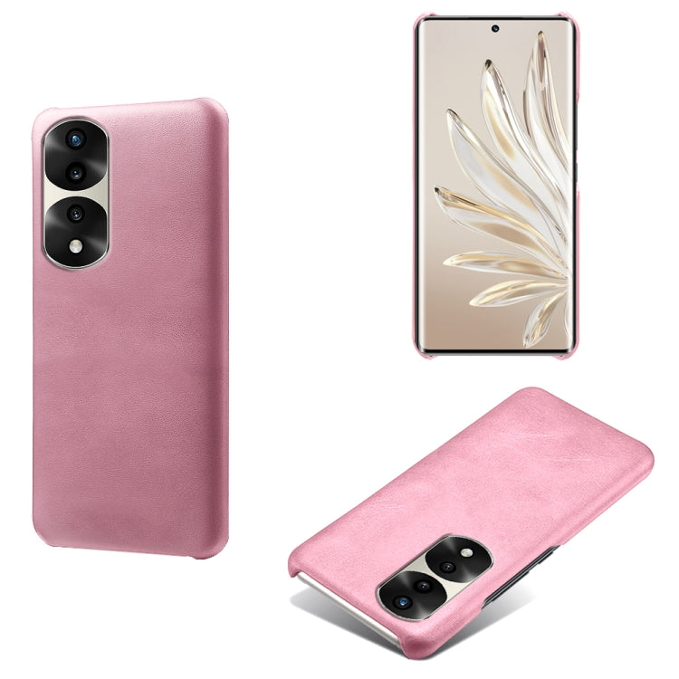 For Honor 70 Pro+ Calf Texture PC + PU Phone Case