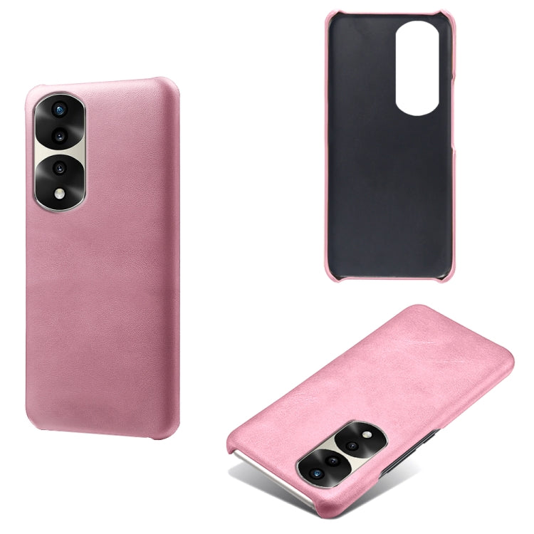 For Honor 70 Pro+ Calf Texture PC + PU Phone Case