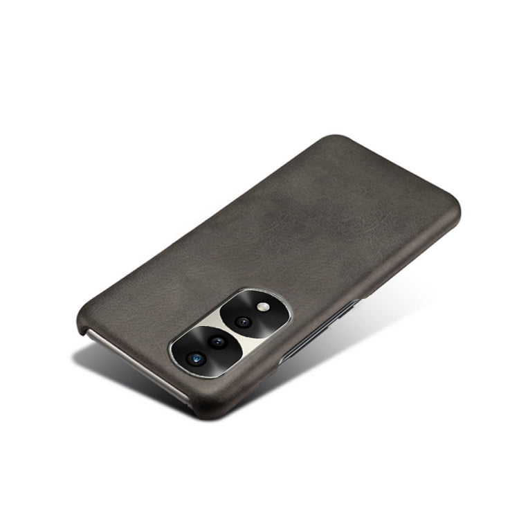 For Honor 70 Pro+ Calf Texture PC + PU Phone Case