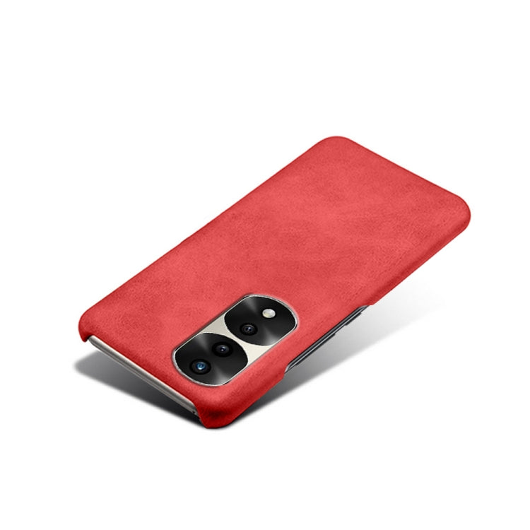 For Honor 70 Pro+ Calf Texture PC + PU Phone Case