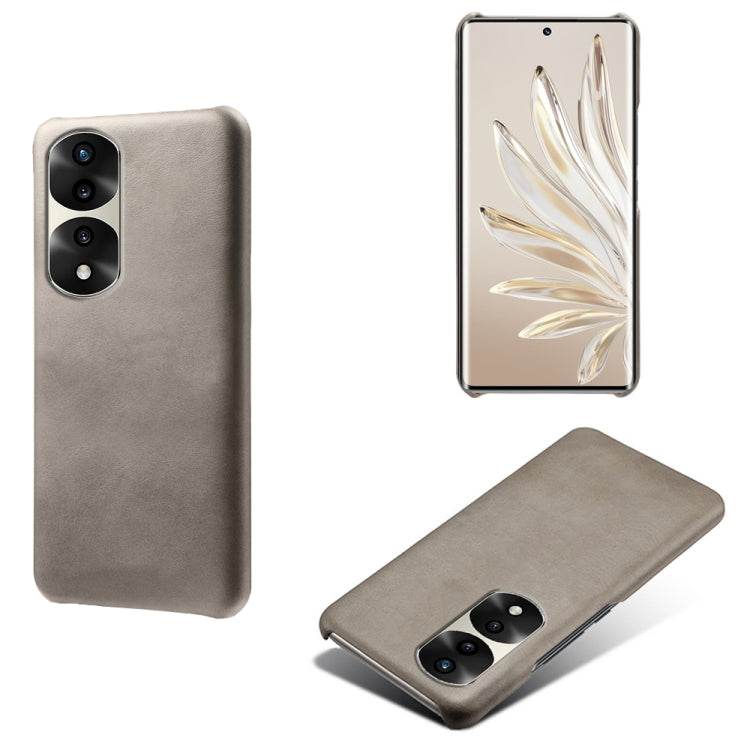 For Honor 70 Pro+ Calf Texture PC + PU Phone Case
