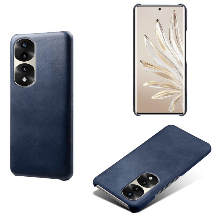 For Honor 70 Pro+ Calf Texture PC + PU Phone Case