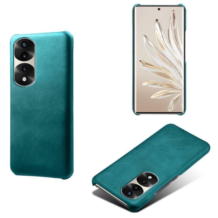 For Honor 70 Pro+ Calf Texture PC + PU Phone Case