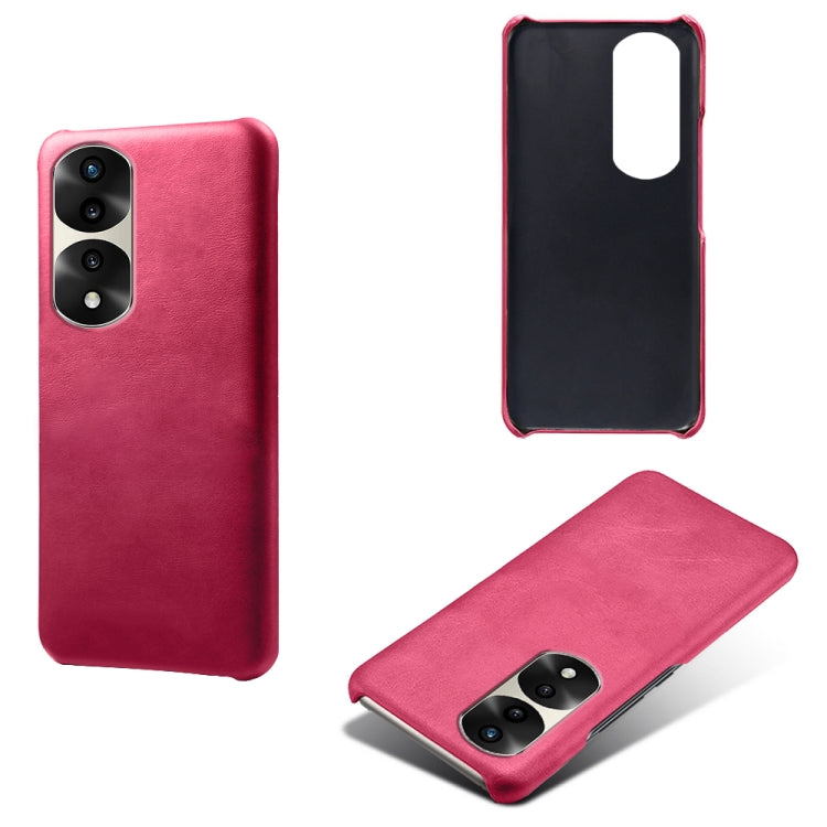 For Honor 70 Pro+ Calf Texture PC + PU Phone Case