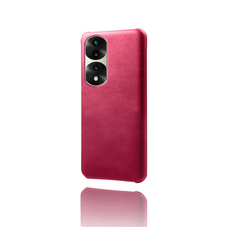 For Honor 70 Pro+ Calf Texture PC + PU Phone Case