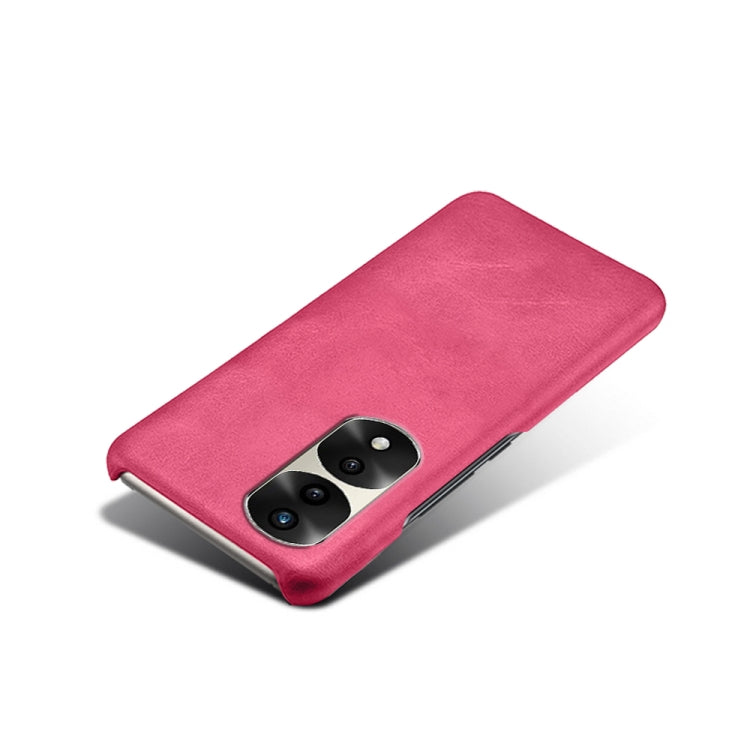 For Honor 70 Pro+ Calf Texture PC + PU Phone Case