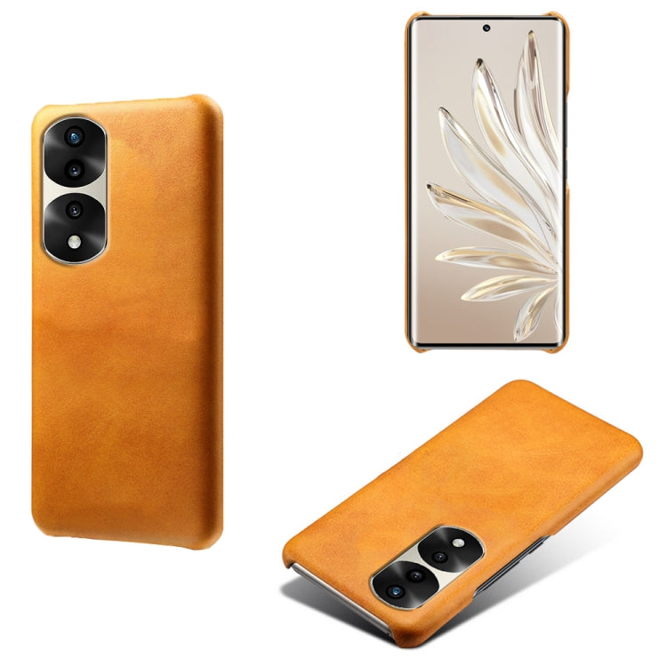 For Honor 70 Pro Calf Texture PC + PU Phone Case