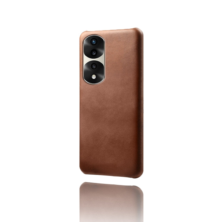 For Honor 70 Pro Calf Texture PC + PU Phone Case