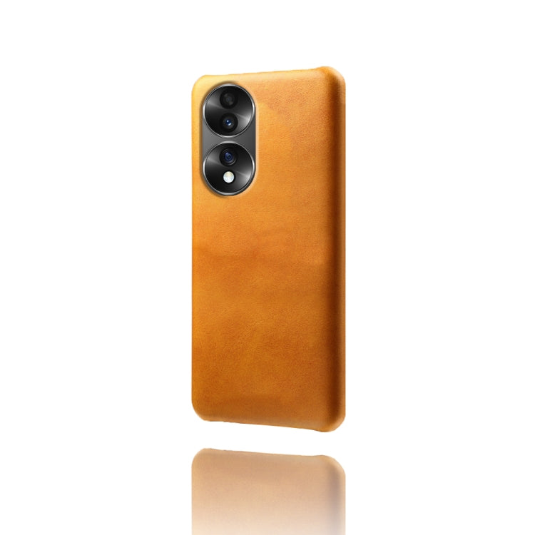 For Honor 70 Calf Texture PC + PU Phone Case