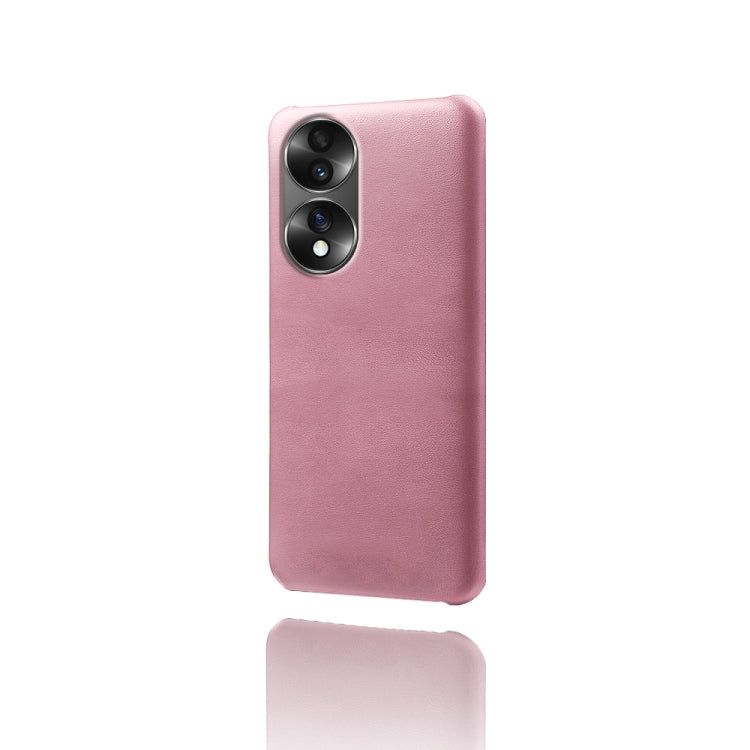 For Honor 70 Calf Texture PC + PU Phone Case