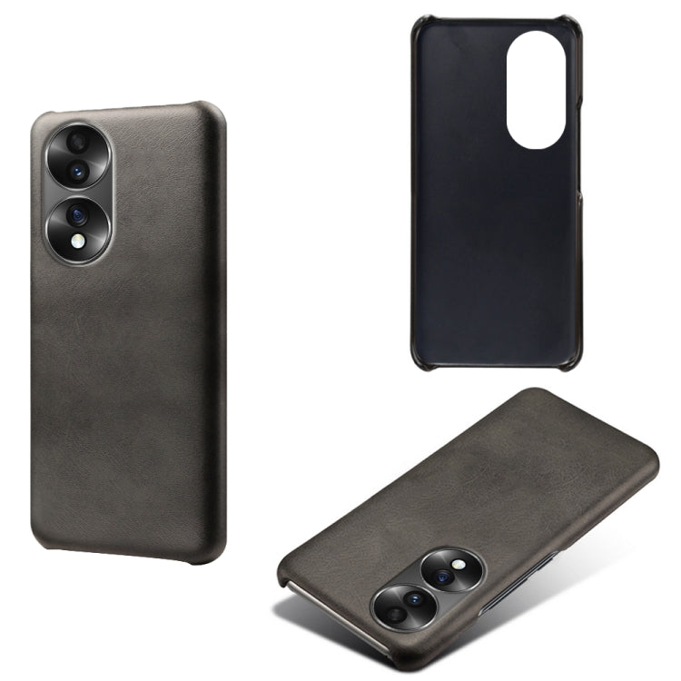For Honor 70 Calf Texture PC + PU Phone Case