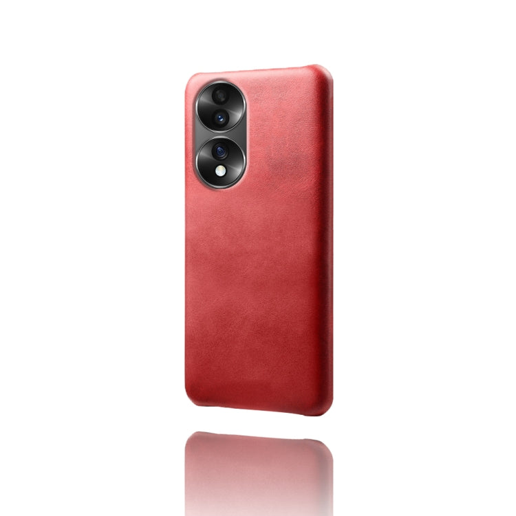 For Honor 70 Calf Texture PC + PU Phone Case