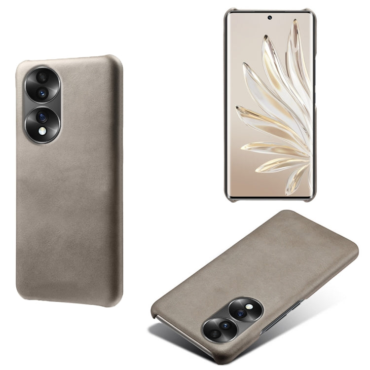 For Honor 70 Calf Texture PC + PU Phone Case