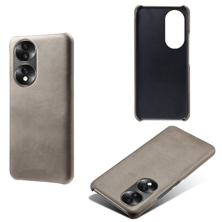 For Honor 70 Calf Texture PC + PU Phone Case