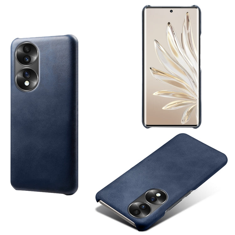 For Honor 70 Calf Texture PC + PU Phone Case