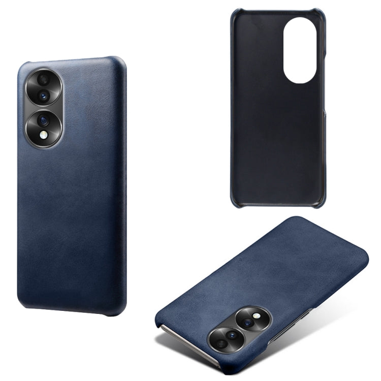 For Honor 70 Calf Texture PC + PU Phone Case